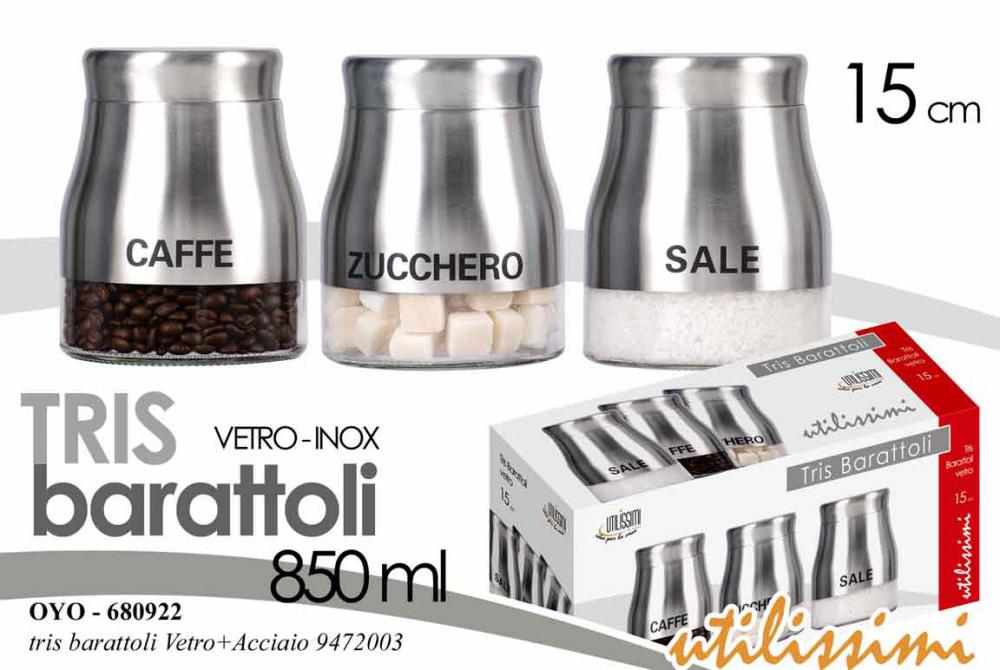 SET STAKLENIH TEGLI 3/1 850ML 15    9472003