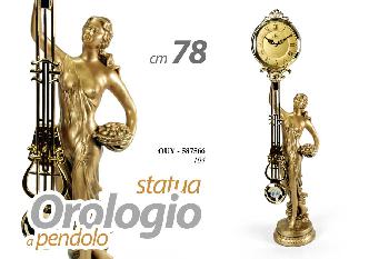 SAT STATUA ZLATNI 78CM   104
